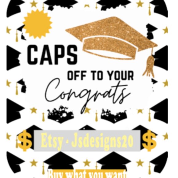 2 Graduation Black & gold Money Holder Bundle - Picture 5 of 5